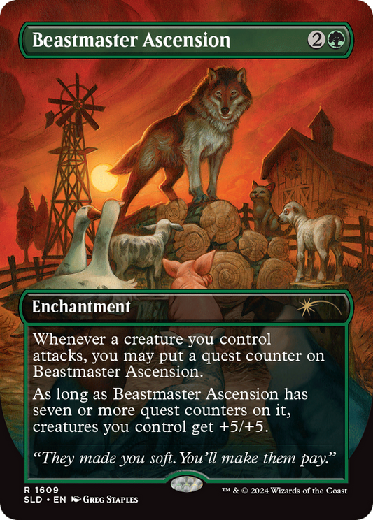 Beastmaster Ascension (1609) - Secret Lair Drop