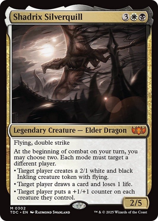 Shadrix Silverquill (302) - Commander: Tarkir: Dragonstorm