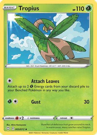 Tropius (5) - Shining Fates