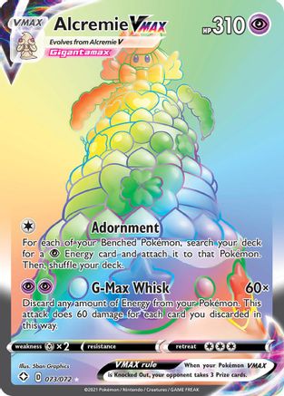Alcremie VMAX (Secret) (73) Holofoil - Shining Fates