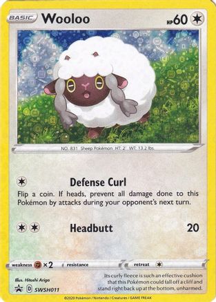 Wooloo - SWSH011 (General Mills) (SWSH011) Holofoil - Miscellaneous Cards & Products