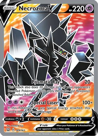 Necrozma V (Full Art) (149) Holofoil - Battle Styles