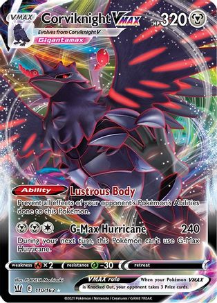 Corviknight VMAX (110) Holofoil - Battle Styles