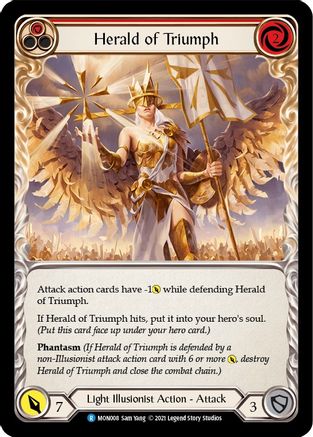 Herald of Triumph (Red) (MON008) Unlimited Edition - Monarch