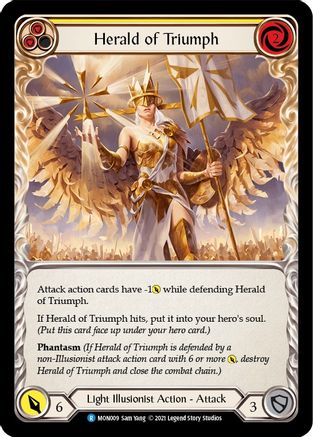 Herald of Triumph (Yellow) (MON009) Unlimited Edition  - Monarch
