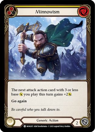 Minnowism (Yellow) Unlimited Edition (MON297) - Monarch