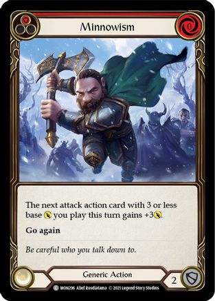 Minnowism (Red) (MON296) Unlimited Edition - Monarch