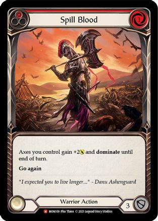 Spill Blood (MON109) 1st Edition - Monarch