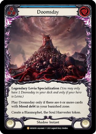 Doomsday (MON189) Unlimited Edition Rainbow Foil - Monarch