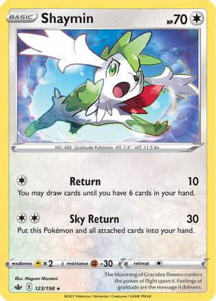 Shaymin (123) Holofoil - Chilling Reign