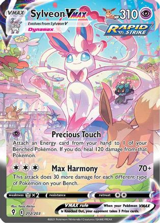 Sylveon VMAX (Alternate Art Secret) (212) Holofoil - Evolving Skies