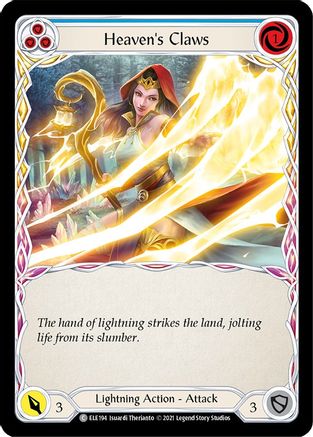 Heaven's Claws (Blue) (ELE194) Unlimited Edition - Tales of Aria