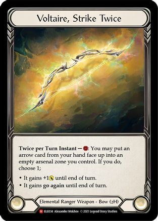 Voltaire, Strike Twice (ELE034) Unlimited Edition - Tales of Aria