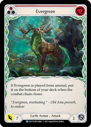 Evergreen (Red) (ELE119) Unlimited Edition - Tales of Aria
