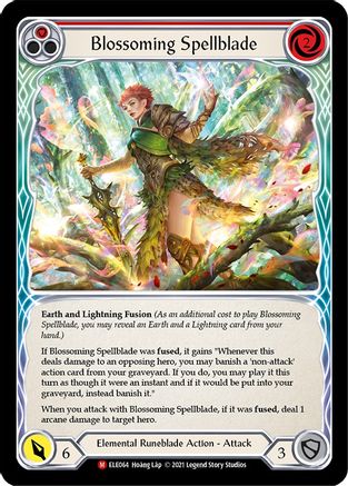Blossoming Spellblade (ELE064) Unlimited Edition - Tales of Aria