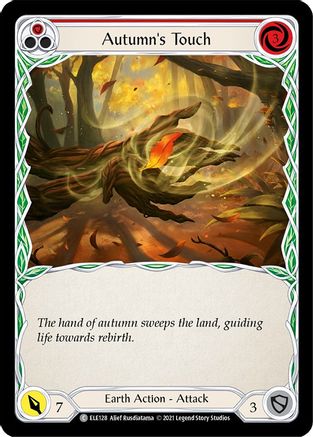 Autumn's Touch (Red) (ELE128) 1st Edition - Tales of Aria