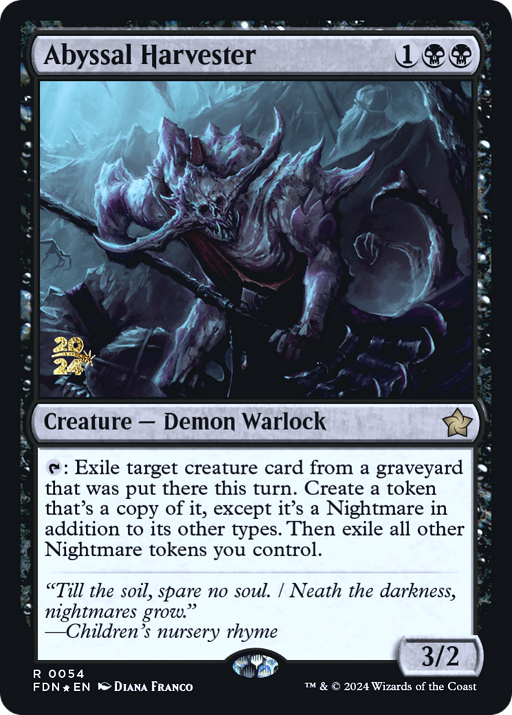 Abyssal Harvester Foil (54S)
