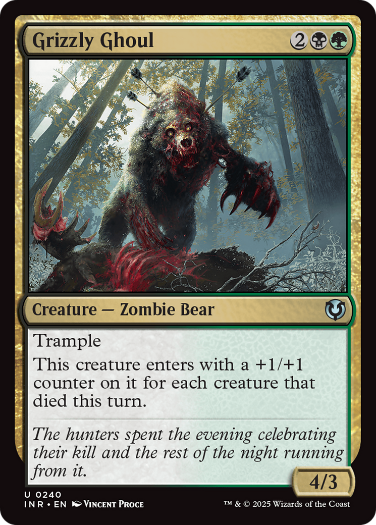 Grizzly Ghoul Foil (240) - Innistrad Remastered
