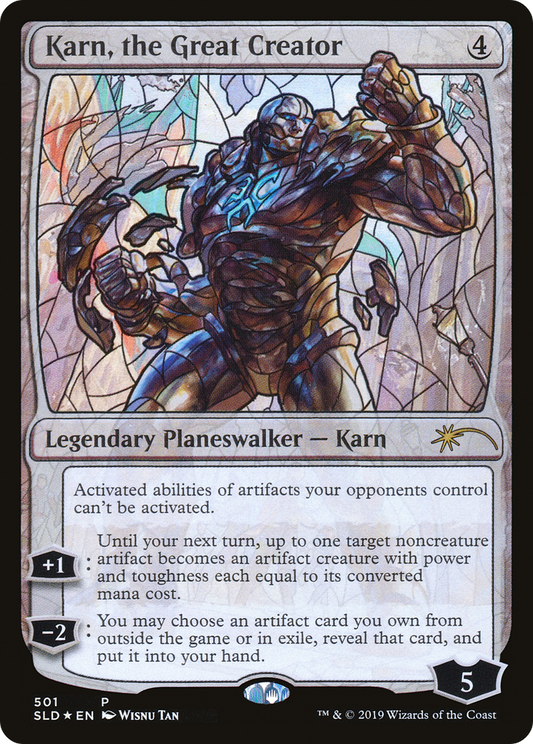 Karn, the Great Creator (501) Foil - Secret Lair Drop