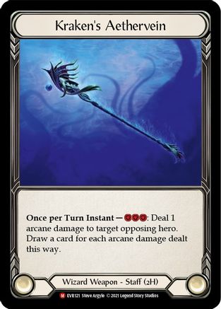 Kraken's Aethervein (EVR121) 1st Edition Normal - Everfest