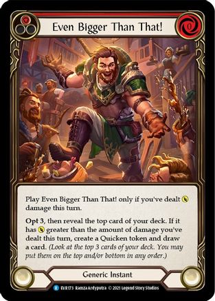 Even Bigger Than That! (Red) (EVR173) 1st Edition - Everfest