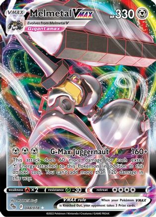 Melmetal VMAX (48) Holofoil - Pokemon GO