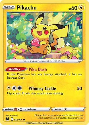 Pikachu (52) - Lost Origin