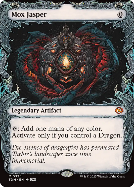 Mox Jasper (Showcase) (325) Foil - Tarkir: Dragonstorm