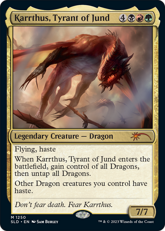 Karrthus, Tyrant of Jund (1250) Foil - Secret Lair Drop