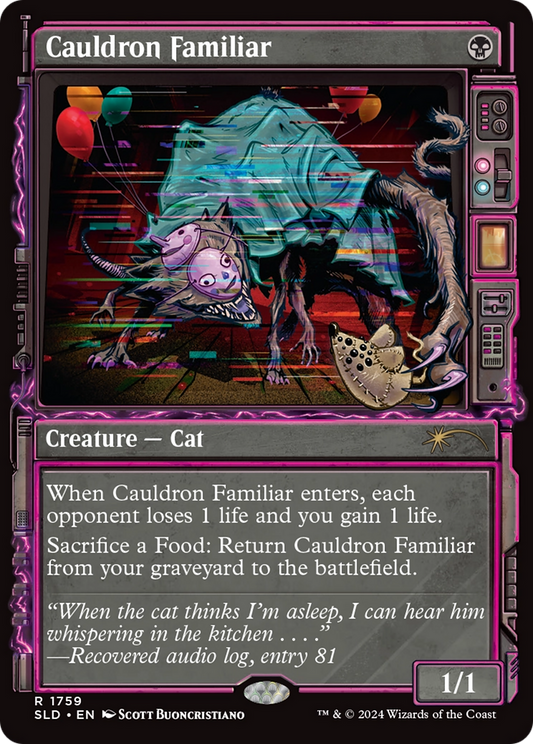 Cauldron Familiar (Showcase) (1759) - Secret Lair Drop