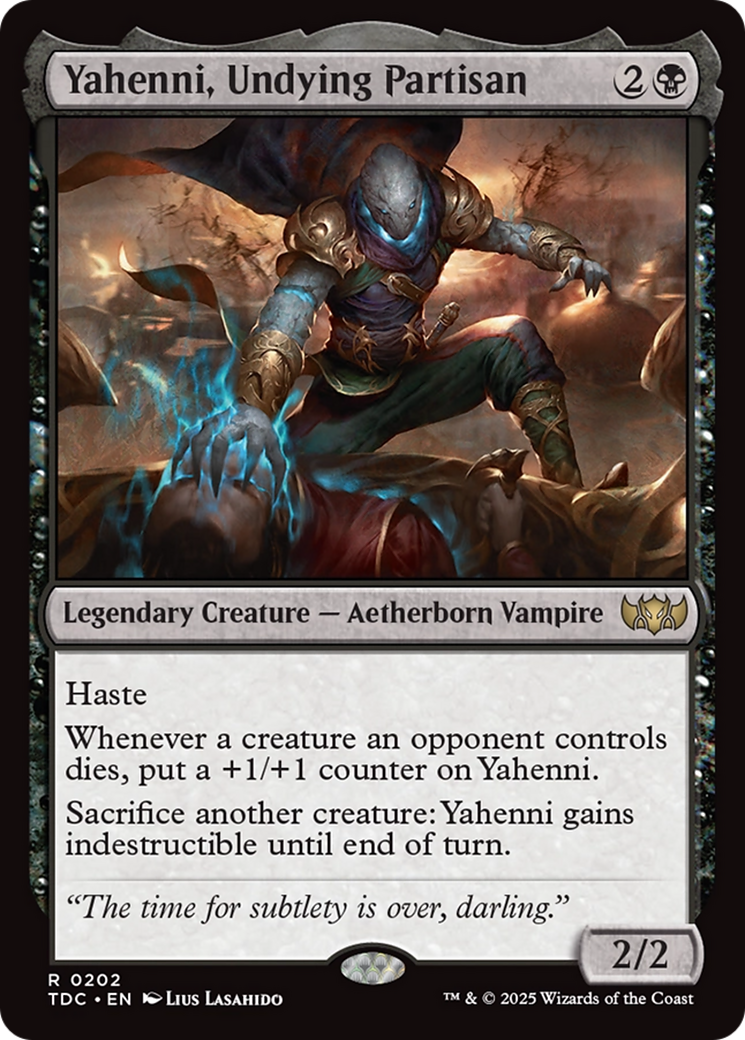 Yahenni, Undying Partisan (202) - Commander: Tarkir: Dragonstorm
