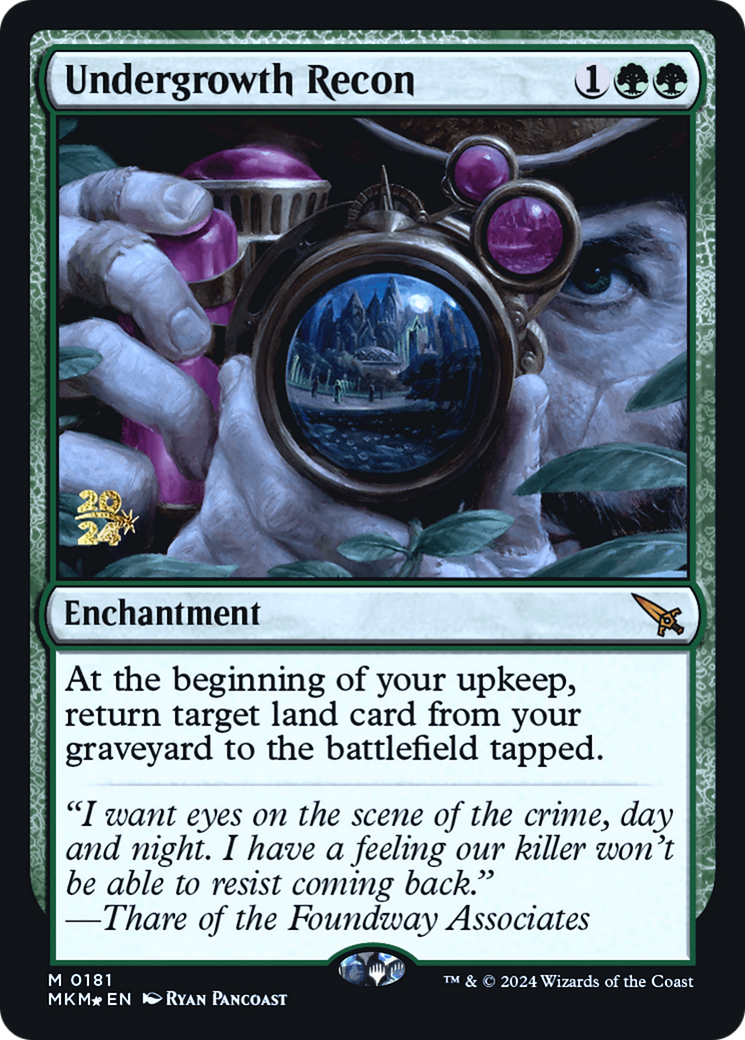 Undergrowth Recon Foil (181S)