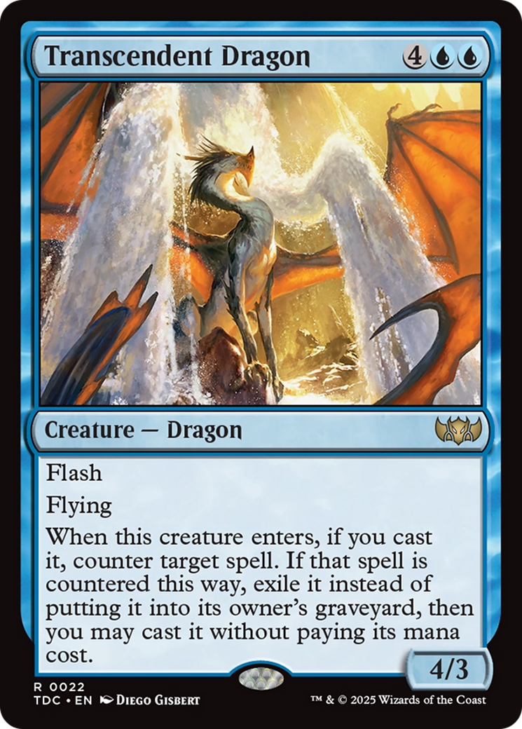 Transcendent Dragon (022) - Commander: Tarkir: Dragonstorm