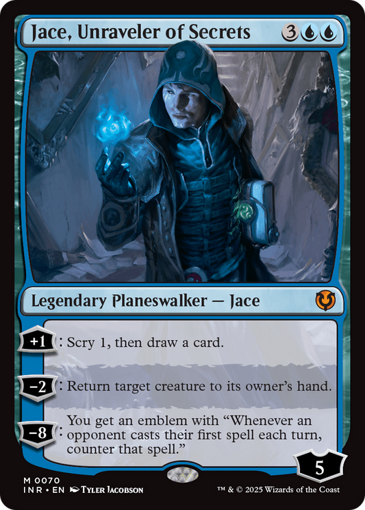 Jace, Unraveler of Secrets (070) - Innistrad Remastered