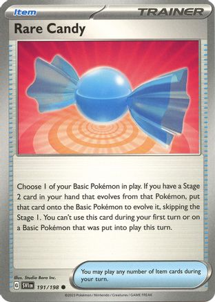 Rare Candy - 191/198 (191) - SV01 Scarlet & Violet Base Set