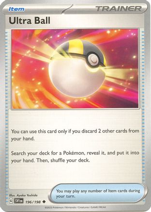 Ultra Ball (196) - SV01 Scarlet & Violet Base Set