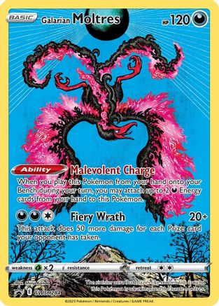Galarian Moltres - SWSH284 (SWSH284) Holofoil - SWSH Sword & Shield Promo Cards
