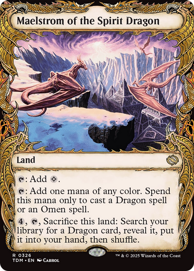 Maelstrom of the Spirit Dragon (Showcase) (326) - Tarkir: Dragonstorm