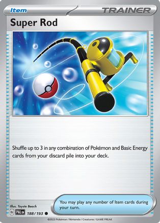 Super Rod - 188/193 (188) - SV02 Paldea Evolved