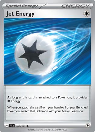 Jet Energy (190) - SV02 Paldea Evolved
