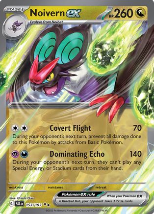 Noivern ex (153) Holofoil - Paldea Evolved