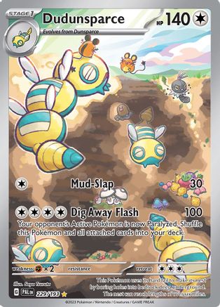 Dudunsparce (229) Holofoil - Paldea Evolved