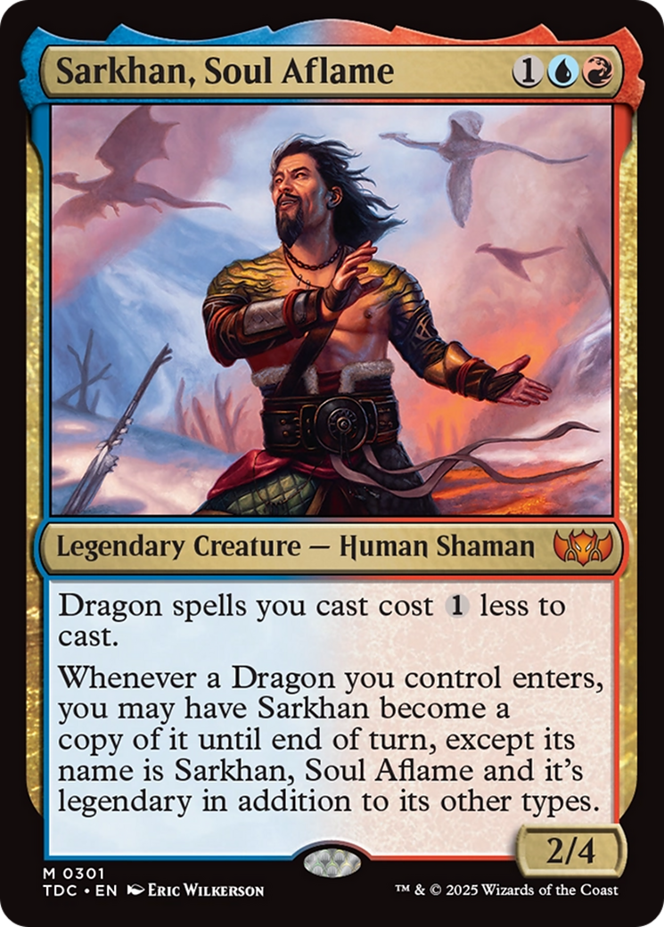 Sarkhan, Soul Aflame (301) - Commander: Tarkir: Dragonstorm