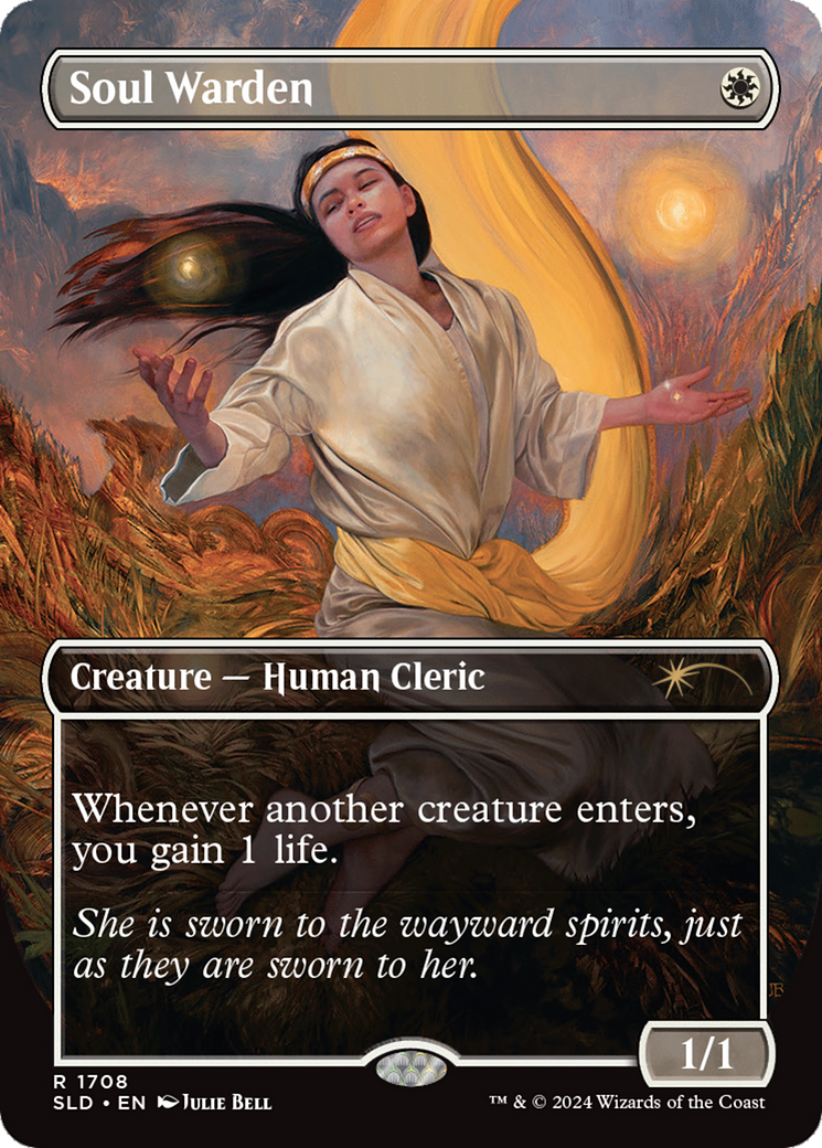 Soul Warden (Rainbow Foil) (1708) Foil - Secret Lair Drop Series