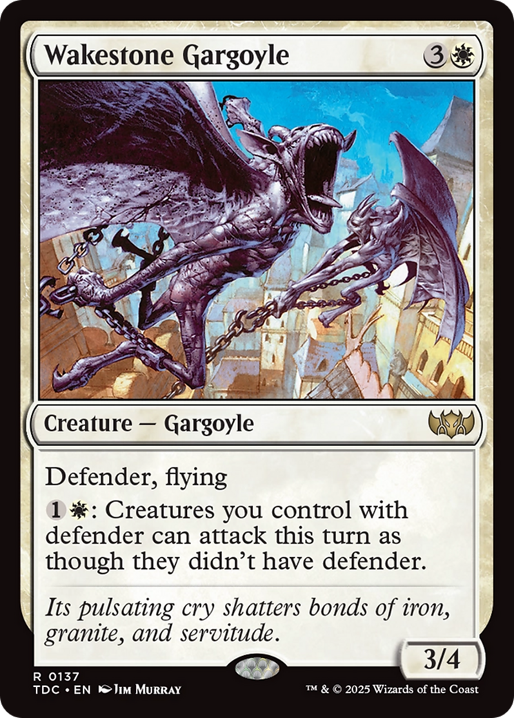 Wakestone Gargoyle (137) - Commander: Tarkir: Dragonstorm