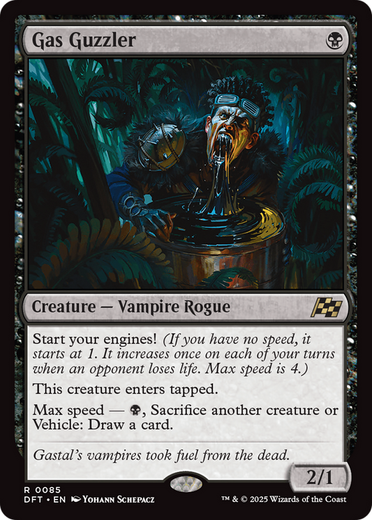 Gas Guzzler Foil (085) - Aetherdrift
