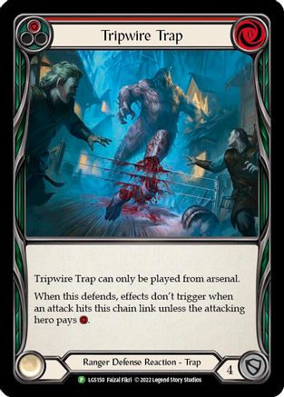 Tripwire Trap - LGS150 (LGS150) Rainbow Foil - Flesh and Blood: Promo Cards