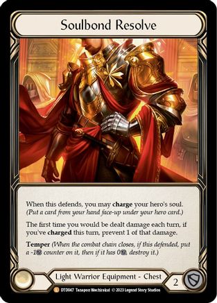 Soulbond Resolve (DTD047) Rainbow Foil - Dusk till Dawn