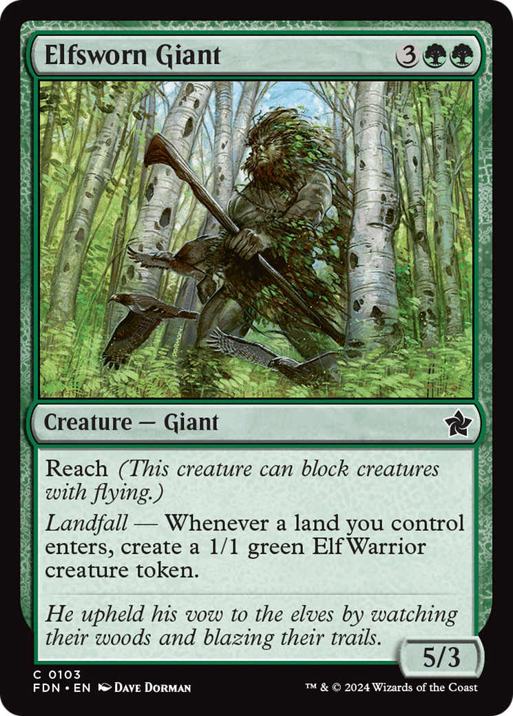 Elfsworn Giant (103)