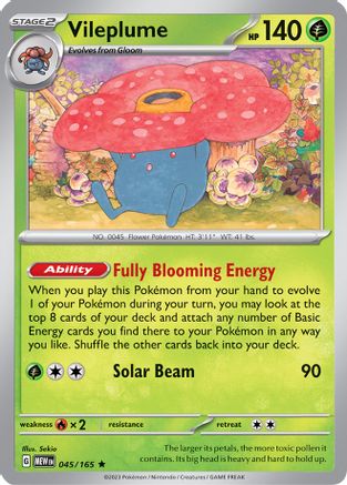 Vileplume (45) Holofoil - 151